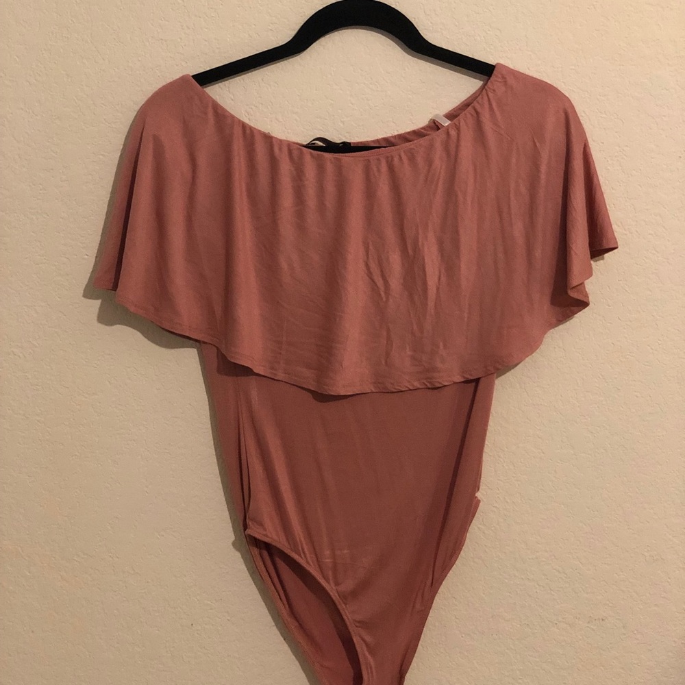 Pink bodysuit